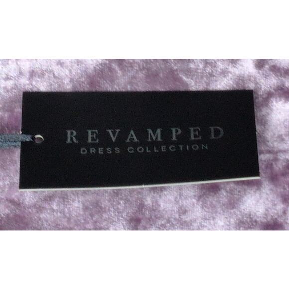 Y2K Velvet Babydoll Slip Dress Medium Midi Bodycon Fairy Grunge Coquette Vamp - Picture 3 of 5